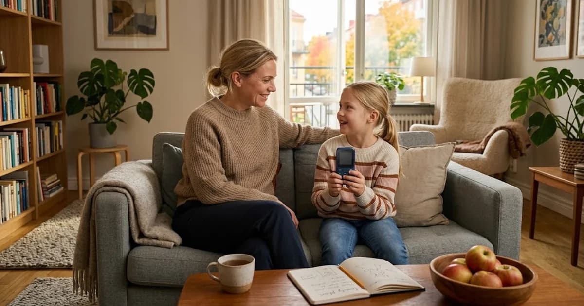 Mobil till barn: när, vilken och hur enligt de nya råden 2026